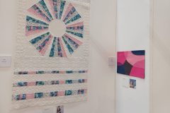 Quilts created from some of the online workshops run by ModQ