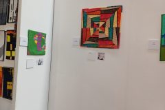 Quilts created from some of the online workshops run by ModQ