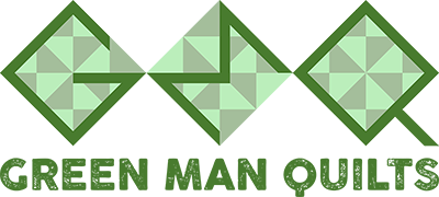 Green Man Quilts Logo