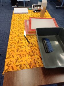 screen printing with Procion MX dyes