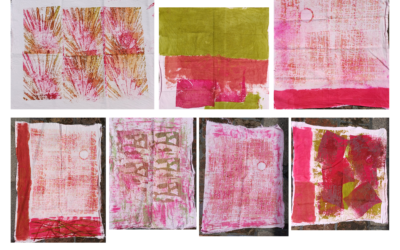 Screen Printing with Procion MX Dyes: What I Learnt from a Breakdown Printing Workshop