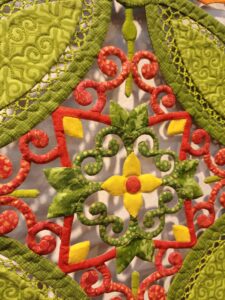 Festival of Quilts 2026 Beauty in the Broken by Kathy K Wylie - detail